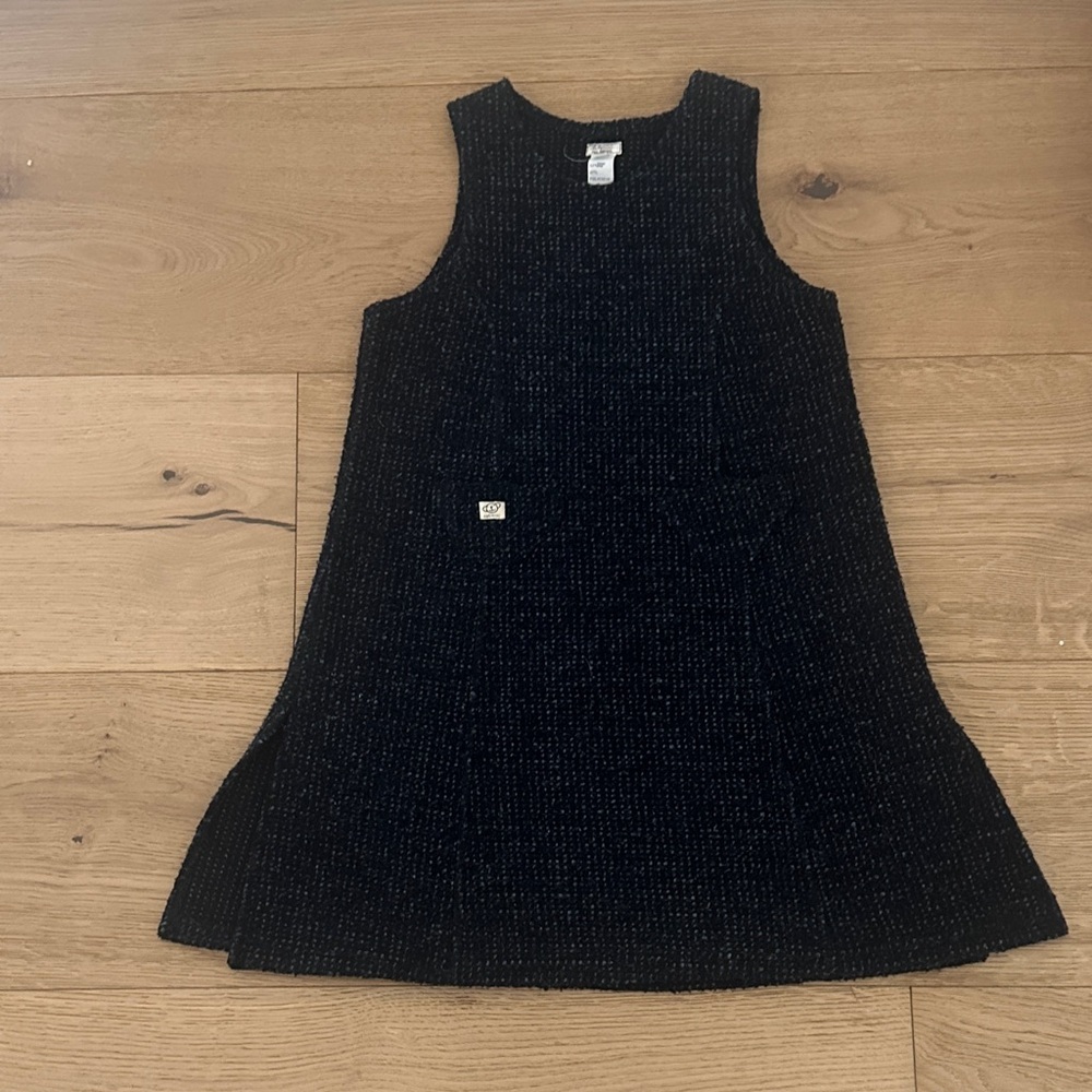 Catimini blue Textured Kids Dress 8A